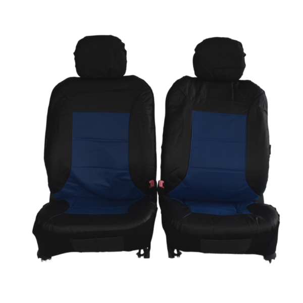 Fanno-Universal Front Seat Covers Compatible with Most Vehicles El Toro Series II Blue