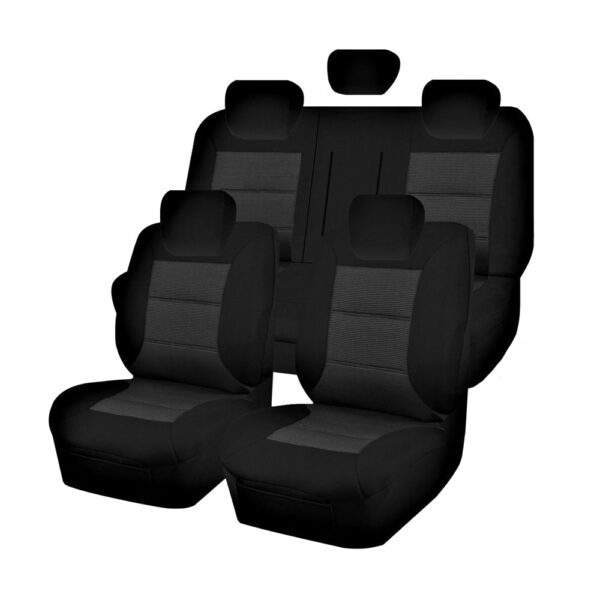 Fanno-Premium Jacquard Seat Covers Compatible with Chevrolet Captiva 2006-2009