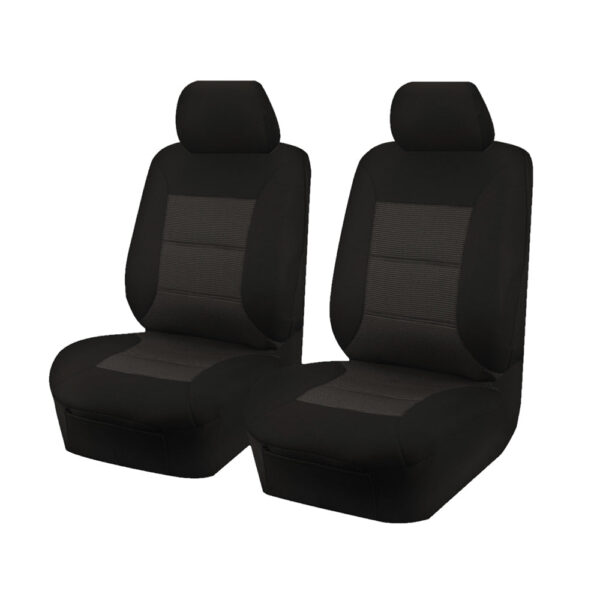 Fanno-Premium Jacquard Seat Covers for Nissan Frontier D23 Series 2015-2020 Water Resistant