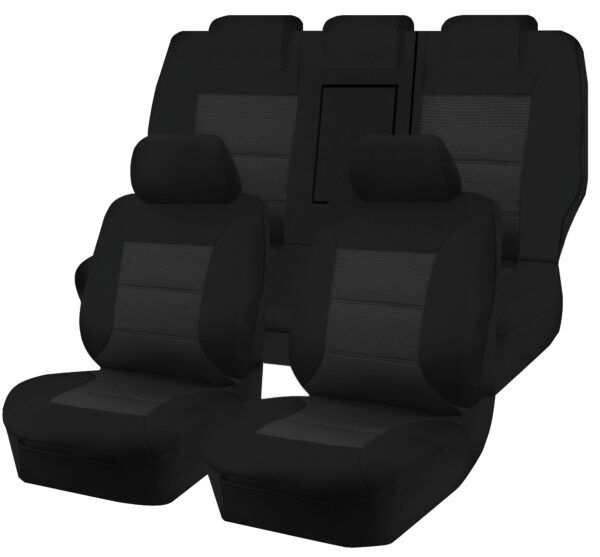 Fanno-Premium Jacquard Seat Covers for 4X4 SUV Wagon 2004-2016 Water Resistant Breathable