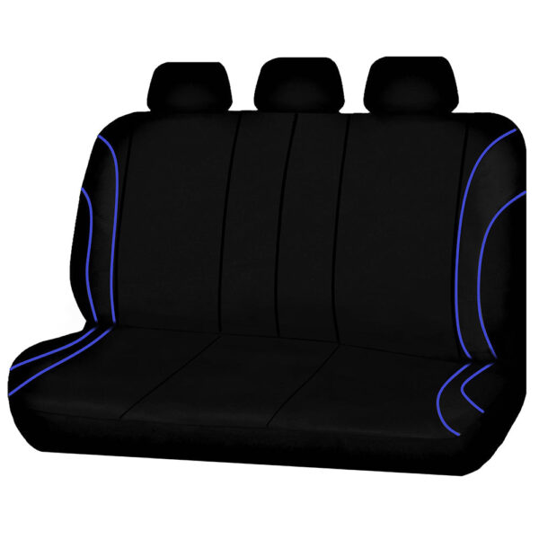 Fanno-Universal Rear Seat Covers with Headrests and Splitfold System for Most Vehicles