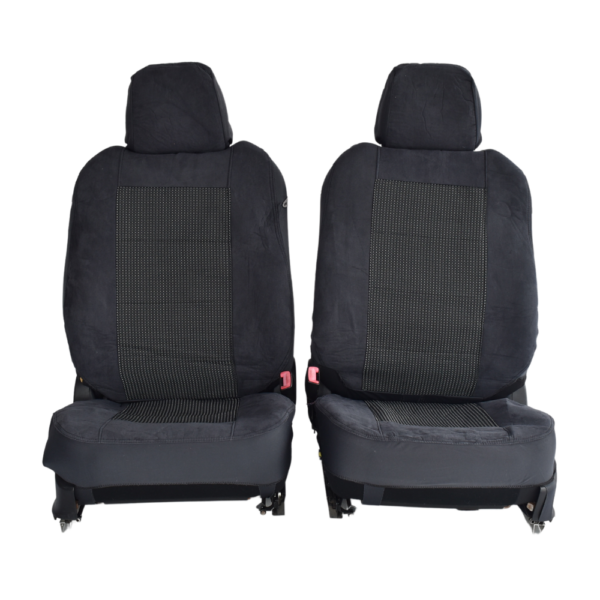 Fanno-Jacquard Fabric Seat Covers Compatible with  Corolla 2001-2007 Rear Pockets