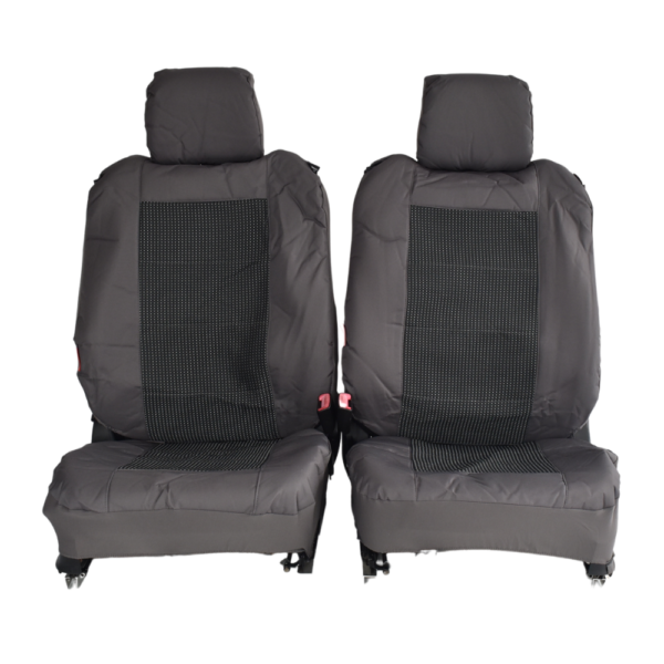 Fanno-Jacquard Fabric Seat Covers for  Tacoma Single Cab 1997-2005 Airbag Compatible