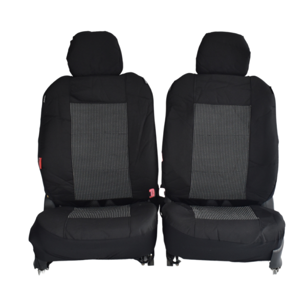 Fanno-Jacquard Fabric Seat Covers for Mazda 3 2009-2014 Airbag Compatible Front Seats