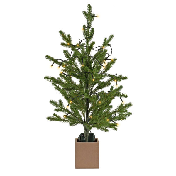 Fanno-Santa's Helper Warm Light Christmas Tree Merry Celebrations 60CM