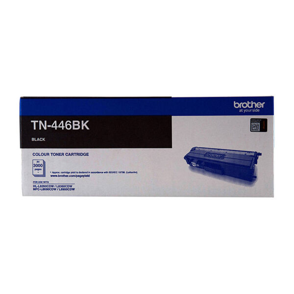 Fanno-TN-446BK Black Toner Cartridge Super High Yield 6500 Pages Compatible Printers