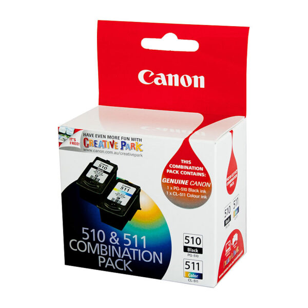 Fanno-PG-510 CL-511 Twin Pack Toner Cartridges for  Pixma Printers