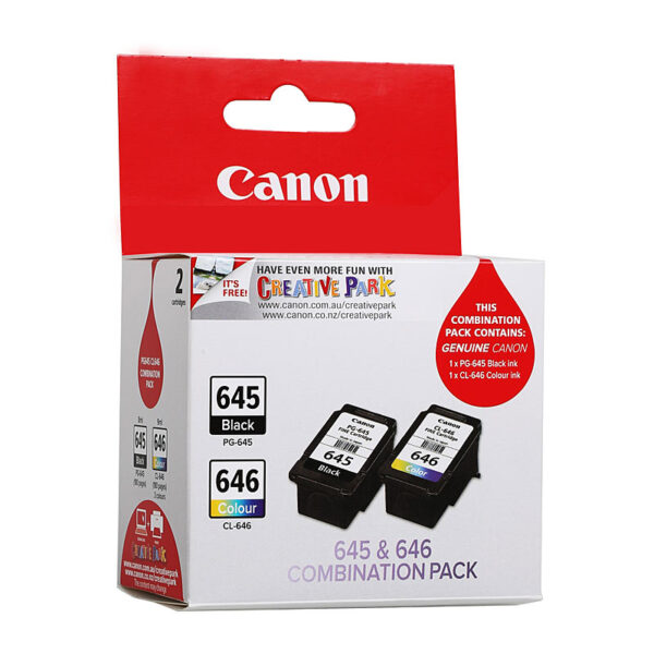 Fanno-PG645 CL646 Twin Pack Toner Cartridges for  Pixma Printers