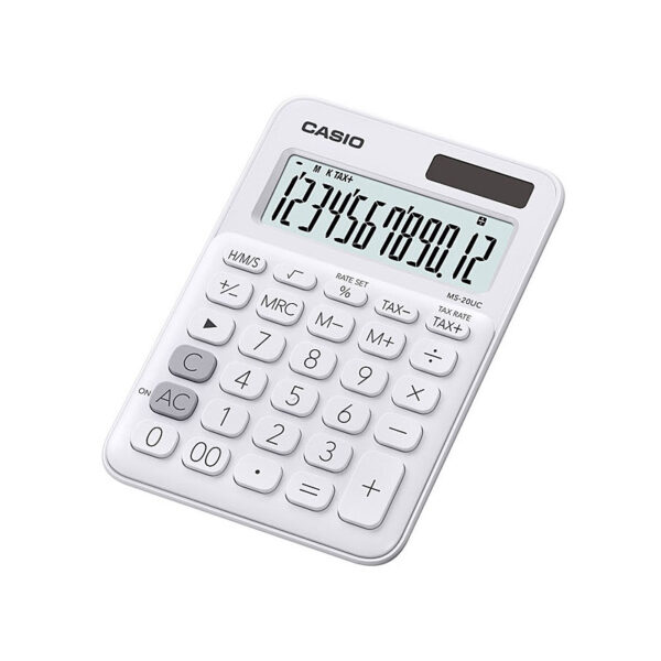 Fanno-MS20UCWE 12 Digit Calculator for Budgeting and Home Office Use