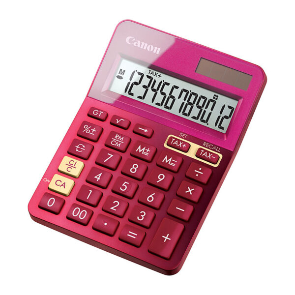 Fanno-LS123MPK Portable Solar Powered Calculator for Home and Office Use