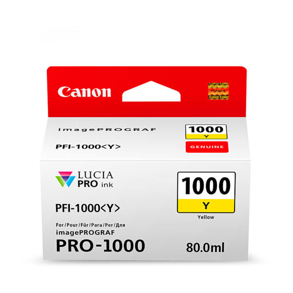 Fanno-Genuine Yellow Toner Cartridge Yield 3365 Pages for Pro1000 Printer