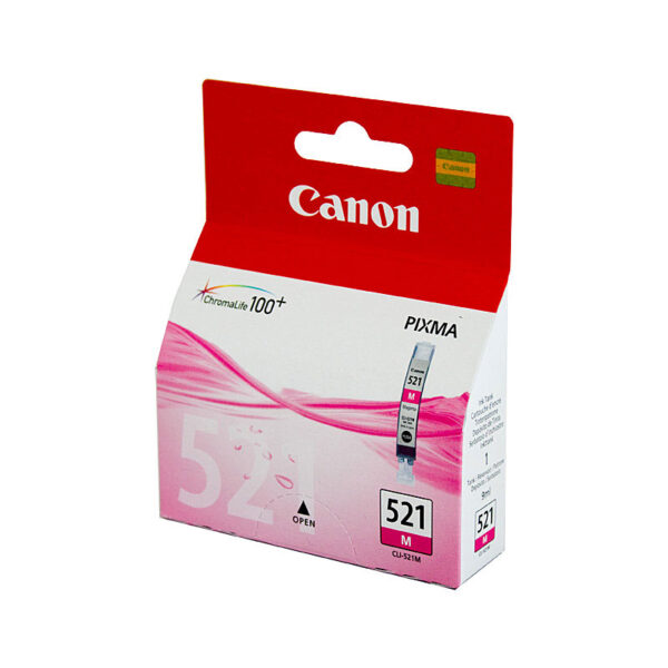 Fanno-CLI-521 Magenta Ink Cartridge for PIXMA Printers Yielding 471 Pages