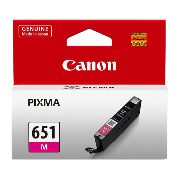 Fanno-CLI-651 Magenta Ink Cartridge for Pixma Printers Yield 319 Pages