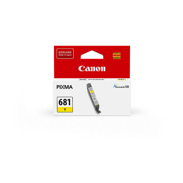 Fanno-Genuine Yellow Toner Cartridge for Pixma Printers Yielding 250 Pages