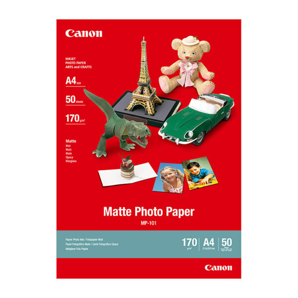 Fanno-Matte Photo Paper A4 Premium Quality 50 Sheets Compatible with  Printers