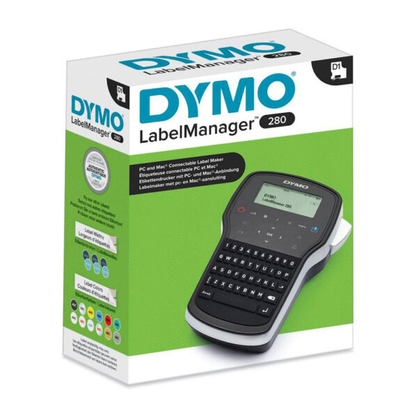 Fanno-Label Maker  LabelManager 280P Portable Handheld for Home and Office Use