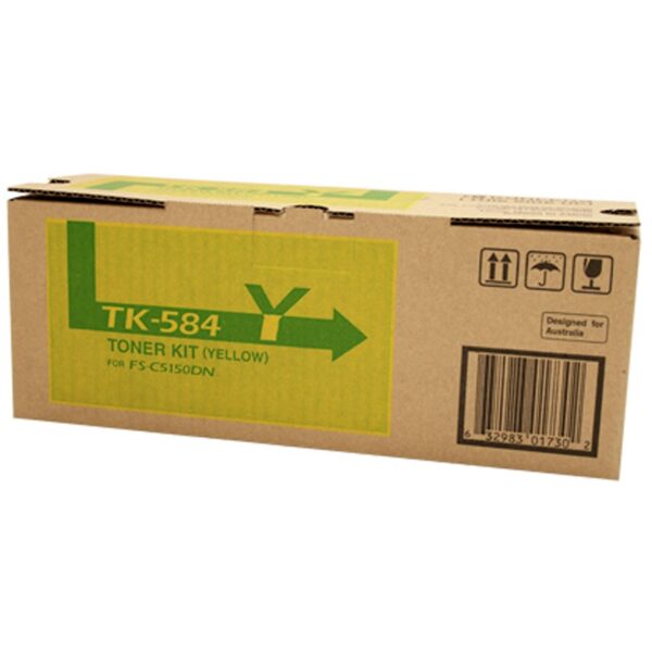 Fanno-Compatible Yellow Toner for  TK584 High Yield Printing Supplies