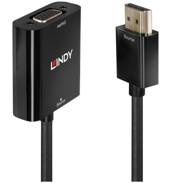 Fanno-HDMI to VGA Converter for Projectors Monitors and TVs Compatible with HDMI Devices