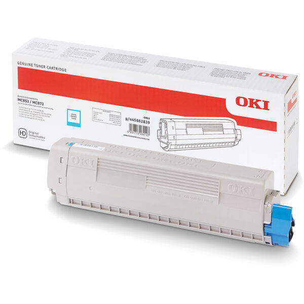 Fanno-Cyan Toner Compatible with  MC853 High Yield Printer Cartridge 10000 Pages