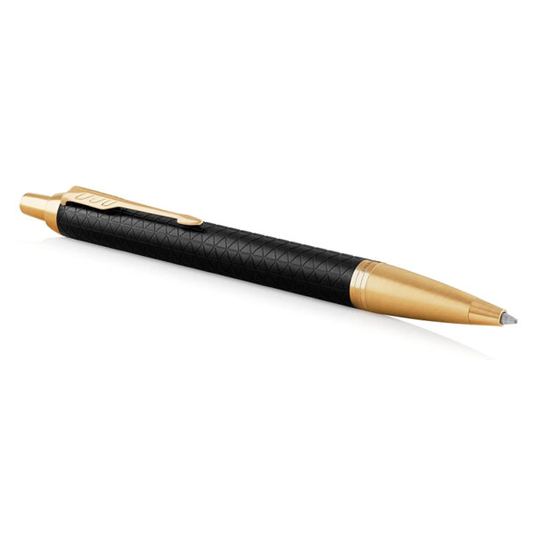 Fanno-Premium Black Gold Fountain Pen with Stainless Steel Nib for Professional Writing