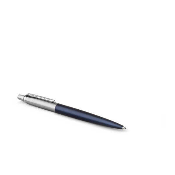 Fanno-Ballpoint Pen Royal Blue Chrome Trim Classic Design Iconic Writing Instrument