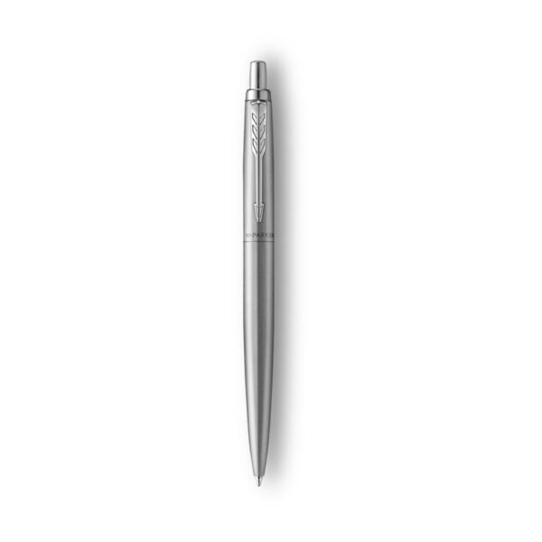 Fanno-Jotter XL Ballpoint Pen Monochrome Grey Matte Rose Gold Cap and Trim