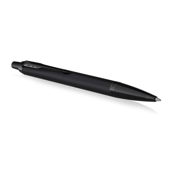 Fanno-Ballpoint Pen Matte Black Durable Stainless Steel Nib Smooth Writing Experience