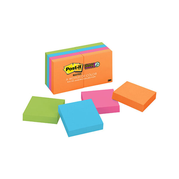 Fanno-Sticky Notes 45.7mm Pack of 8  Notes for Office and School Use