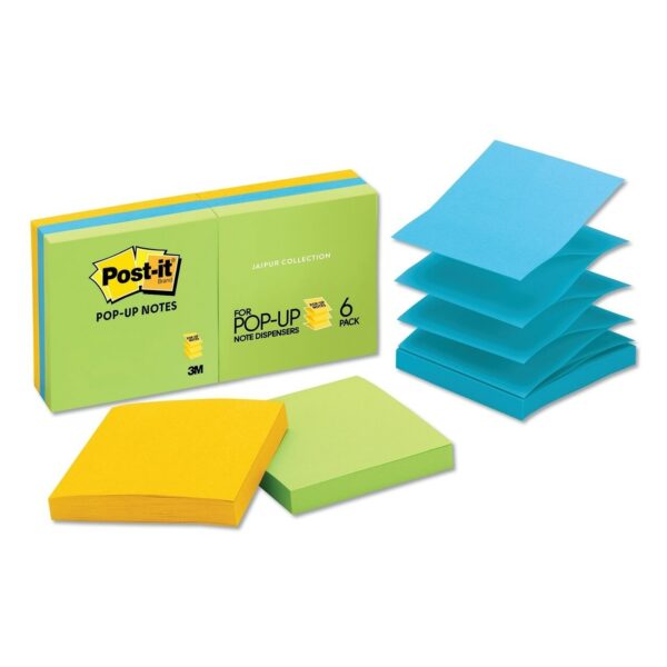 Fanno-Notes Pop Up Cabinet Pack of 18 Sticky Notes for Office and Home Use