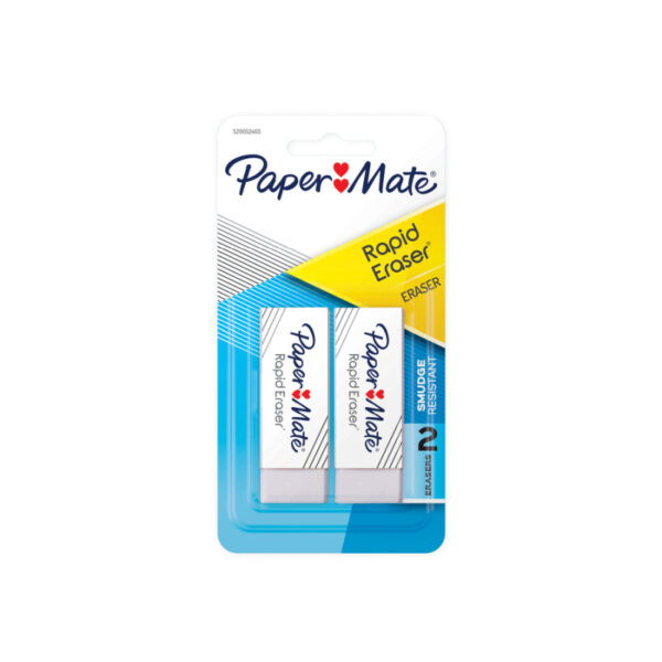 Fanno-Erasers Pack of 2 Smudge Resistant Latex Free  Corners for Details and Large Areas