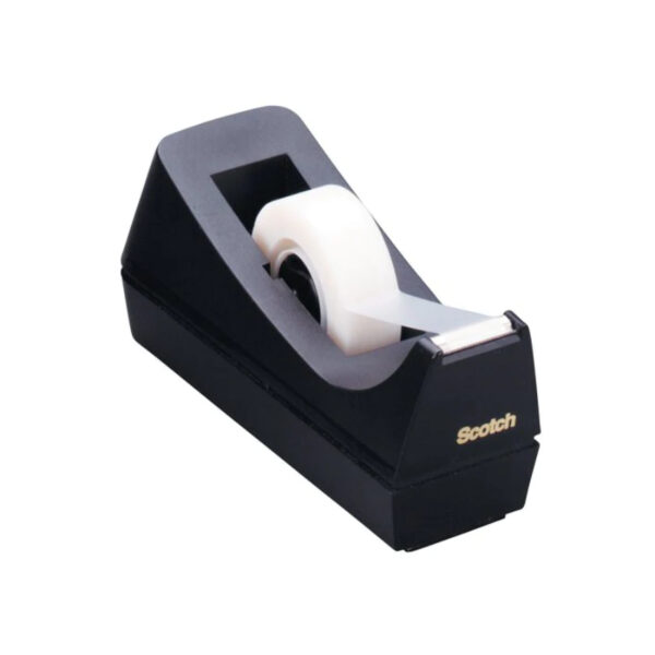 Fanno-Tape Dispenser C-38 Black for Office Home Use Pack of 12