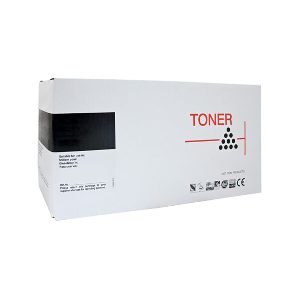 Fanno-Compatible Black Toner Cartridge for  Printers Yielding 2500 Pages