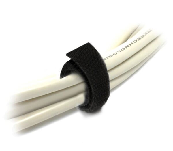 Fanno-25m Hook and Loop Double Sided Cable Tie Roll for Organizing Cables at Home Office