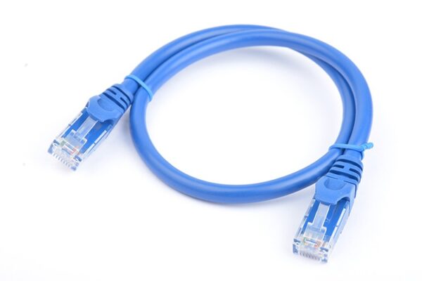 Fanno-Cat6a UTP Ethernet Cable 0.5m Snagless High Speed Network Cable for Home Office