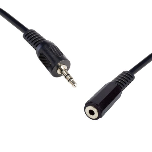 Fanno-3.5mm Stereo Male to Female 5m Speaker Microphone Extension Cable for Audio Use