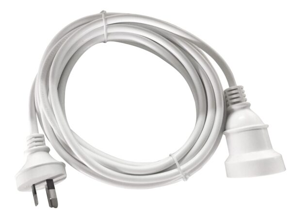 Fanno-Power Extension Lead 5m AU Male to Female Compatible with Australian Outlets