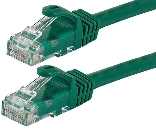 Fanno-CAT6 Ethernet Cable 5m Green Premium RJ45 Network LAN UTP Patch Cord 26AWG