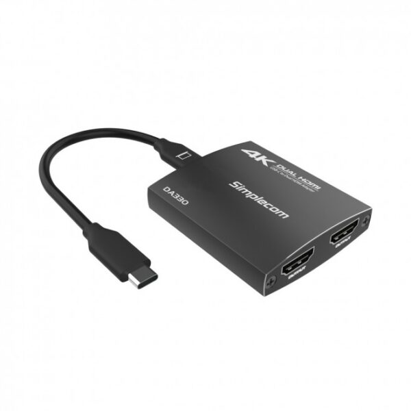 Fanno-USB-C Multiport MST Adapter Dual HDMI 4K@60Hz Power Delivery and Audio Output