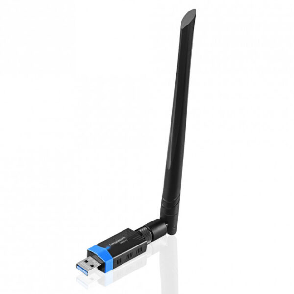 Fanno-2-in-1 Wi-Fi 5 Bluetooth 5.0 USB Adapter Dual Band AC1200 High Gain Antenna