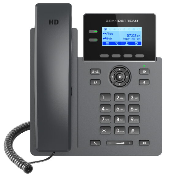 Fanno-2-Line Essential IP Phone with HD Audio and PoE for Business Communication