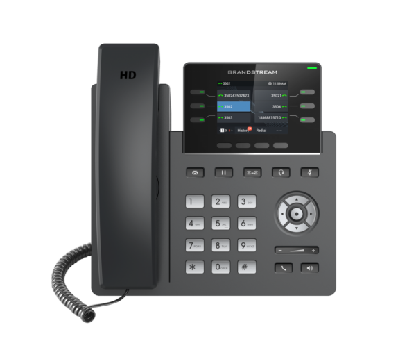 Fanno-3-Line Carrier-Grade IP Phone with HD Audio and Gigabit Ethernet Ports