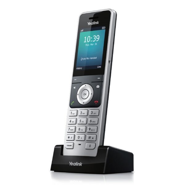 Fanno-Cordless SIP Phone Handset Compatible with W60P DECT Base Station HD Audio