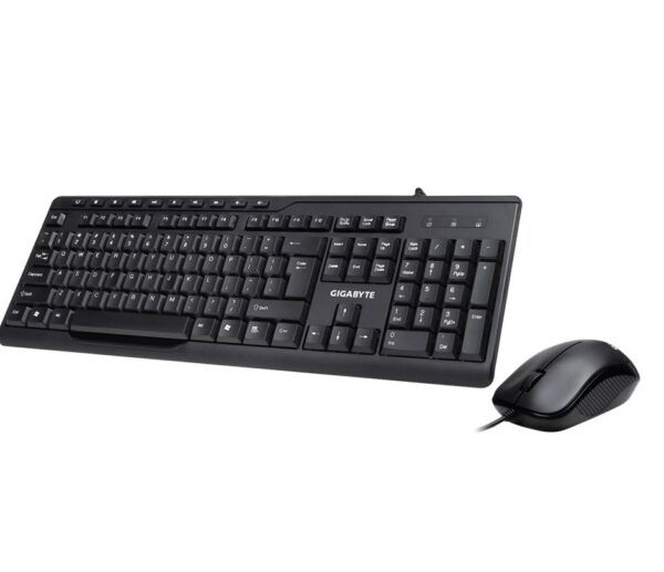 Fanno-USB Wired Keyboard and Mouse Combo with Multimedia Controls and 1000dpi Sensor