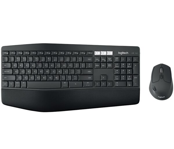 Fanno-Wireless Keyboard Mouse Combo with Cushioned Palm Rest and Long Battery Life