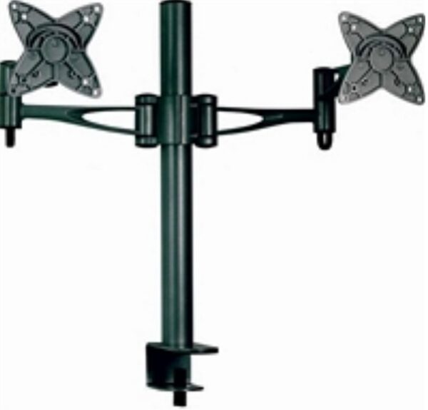 Fanno-Dual Monitor Desk Mount Stand for 13-27 Inch Screens with VESA 75x75 100x100