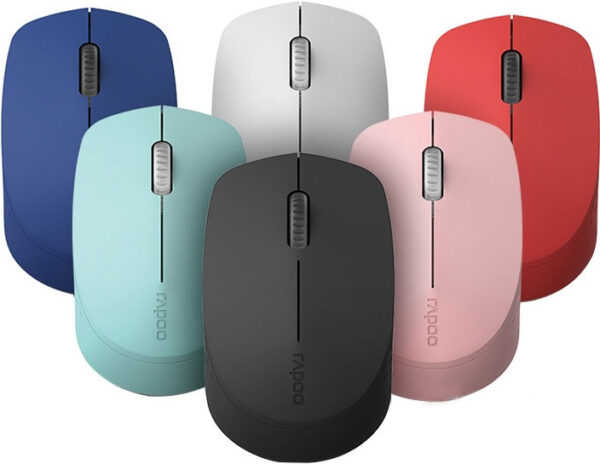 Fanno-Wireless Bluetooth Mouse Compatible with Multiple Devices Quiet Click 1300dpi Blue