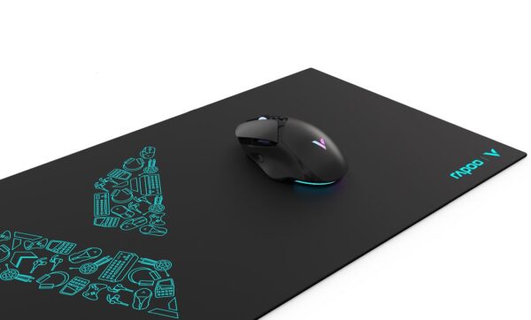 Fanno-Extra Large Mouse Pad with Anti-Skid Bottom for Gamers and Easy Cleaning