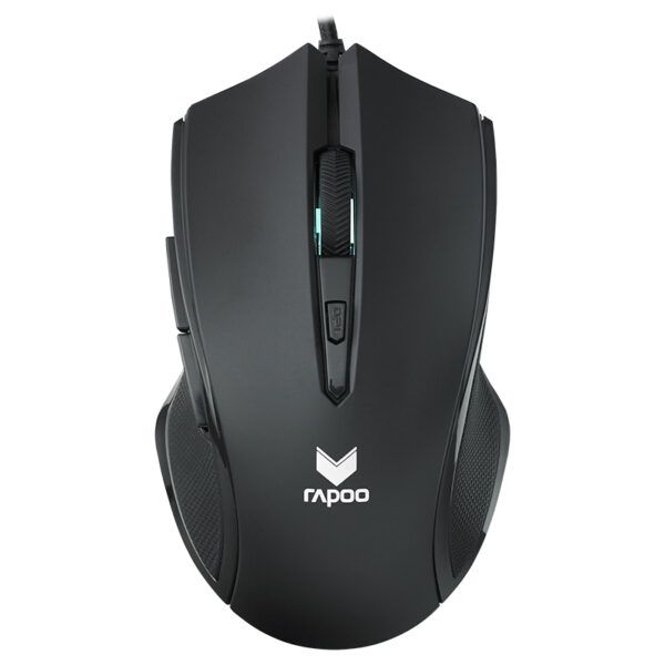 Fanno-Gaming Mouse Wired Optical 3000 DPI Ergonomic Design 5 Programmable Buttons LED Light