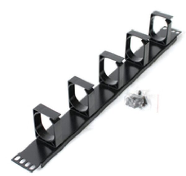 Fanno-1U Rack Mount Cable Management Plastic Panel for Neat Organization and Easy Access