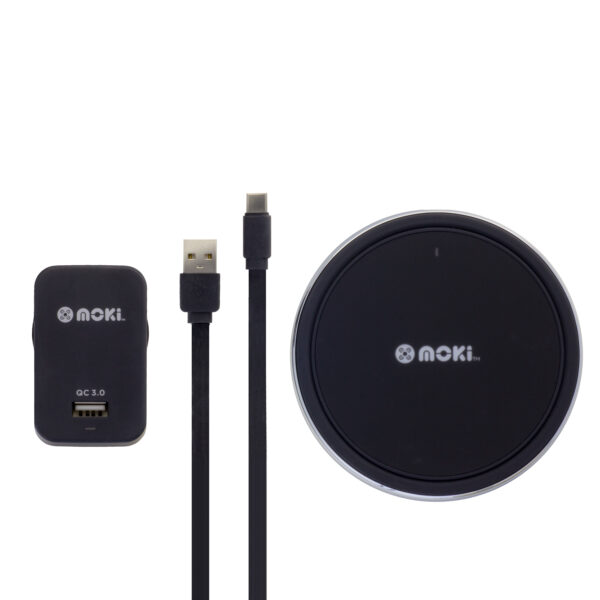 Fanno-Compatible Wireless Charging Pad 10W  Fast Charge with USB Type-C Cable